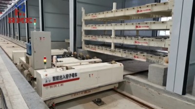 Caw Kaw Lus Rail Hloov Trolley