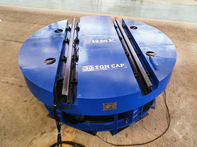 30T 30T Lub Suab Truntable Rail Hloov Tsheb Platform