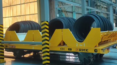 Zoo kawg nkaus cov tsheb ciav hlau hloov trolley - RGBV thauj laub