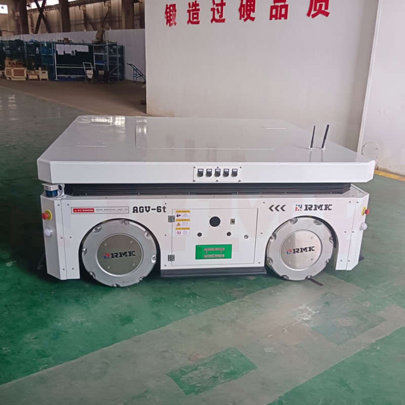 5T Kev Lag Luam Sib Koom Tes Mecanum Log Hloov Tsheb