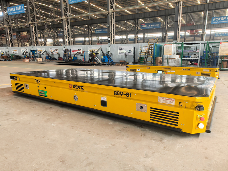 8 Ton Laser-Guided AGV Nrog Lifting Pallet